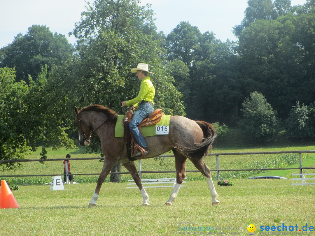 Westernreiter D-Turnier: Aach-Linz am Bodensee, 18.08.2013