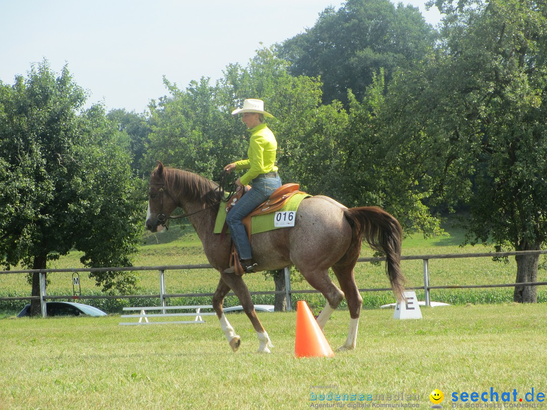 Westernreiter D-Turnier: Aach-Linz am Bodensee, 18.08.2013