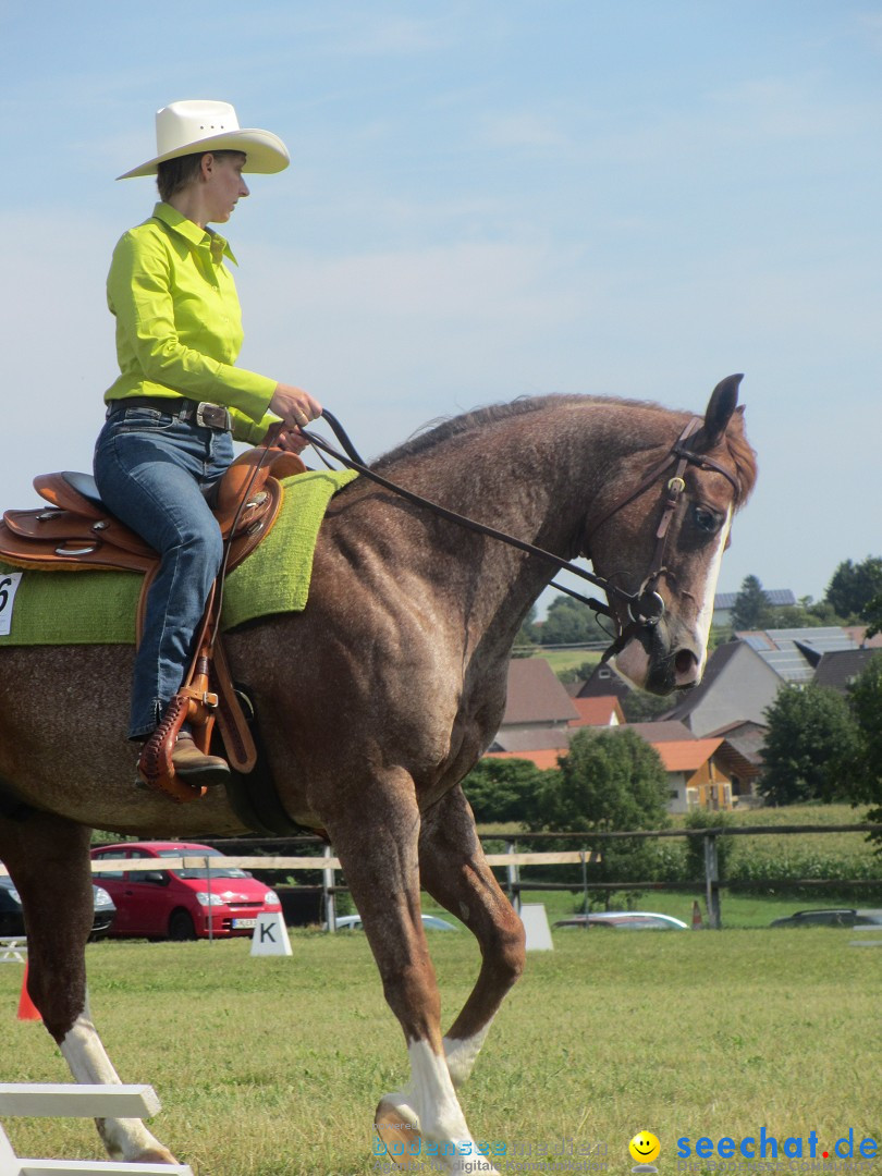 Westernreiter D-Turnier: Aach-Linz am Bodensee, 18.08.2013