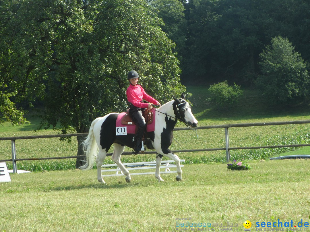 Westernreiter D-Turnier: Aach-Linz am Bodensee, 18.08.2013