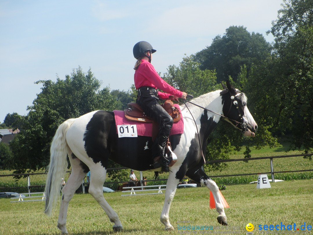 Westernreiter D-Turnier: Aach-Linz am Bodensee, 18.08.2013