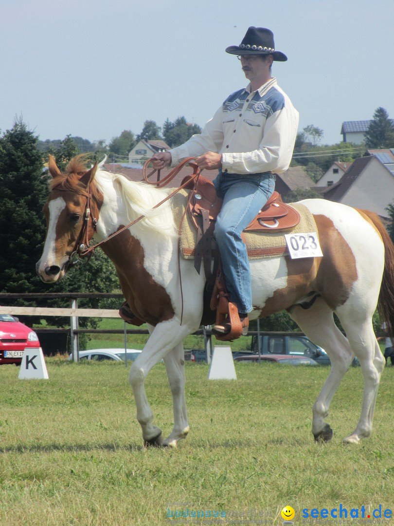 Westernreiter D-Turnier: Aach-Linz am Bodensee, 18.08.2013