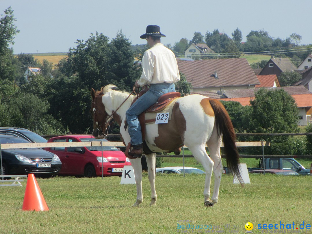 Westernreiter D-Turnier: Aach-Linz am Bodensee, 18.08.2013