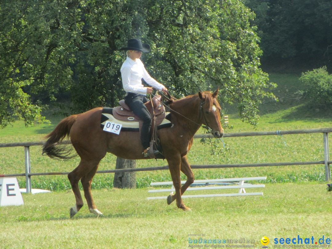 Westernreiter D-Turnier: Aach-Linz am Bodensee, 18.08.2013