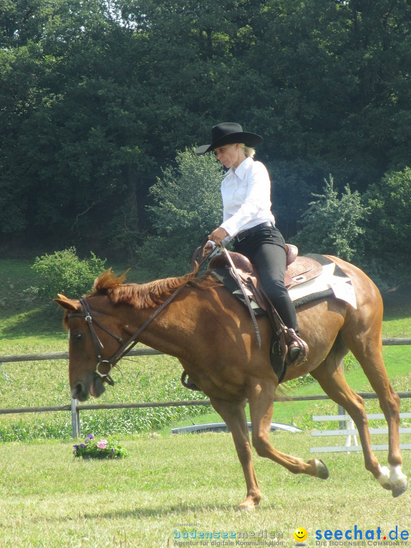 Westernreiter D-Turnier: Aach-Linz am Bodensee, 18.08.2013