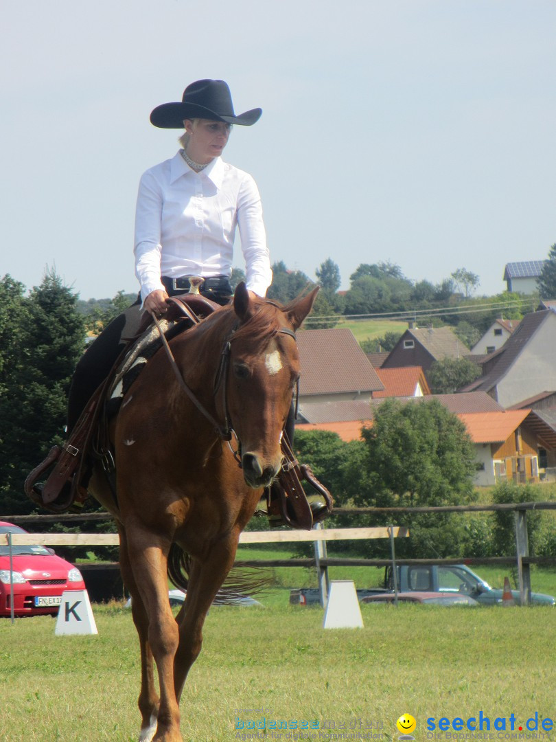 Westernreiter D-Turnier: Aach-Linz am Bodensee, 18.08.2013