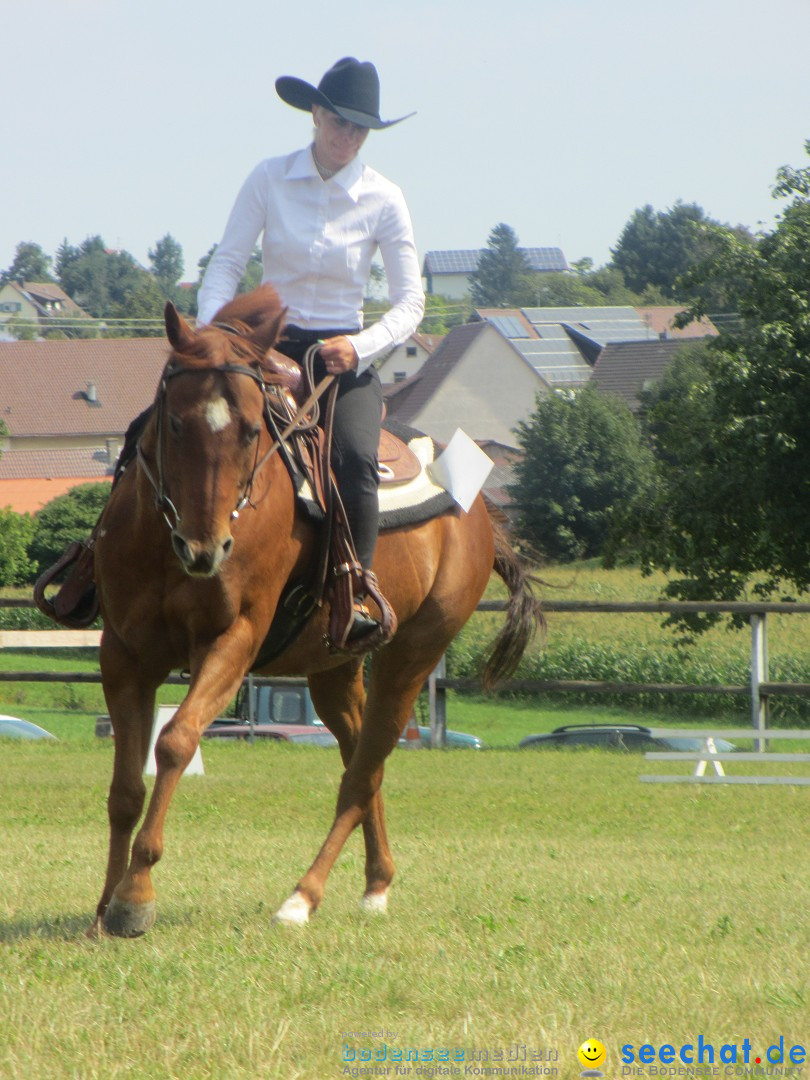 Westernreiter D-Turnier: Aach-Linz am Bodensee, 18.08.2013