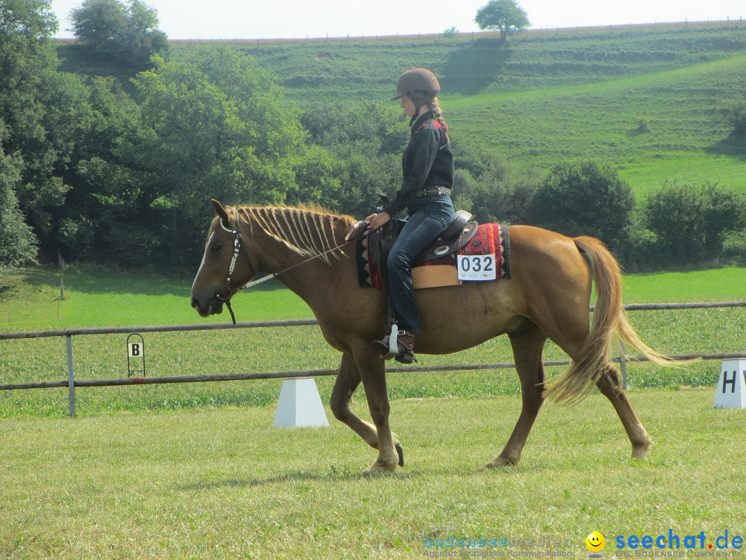 Westernreiter D-Turnier: Aach-Linz am Bodensee, 18.08.2013