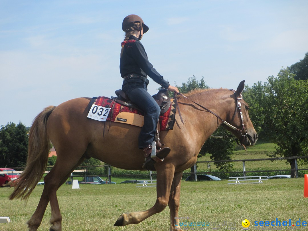 Westernreiter D-Turnier: Aach-Linz am Bodensee, 18.08.2013