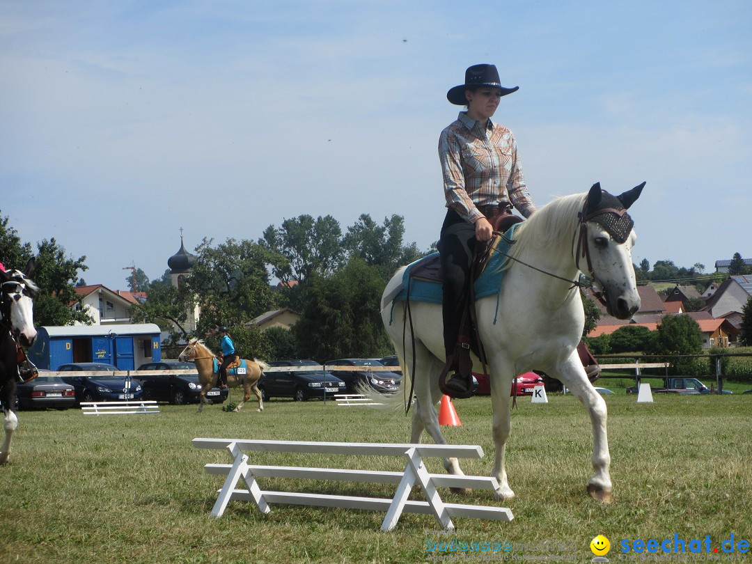 Westernreiter D-Turnier: Aach-Linz am Bodensee, 18.08.2013