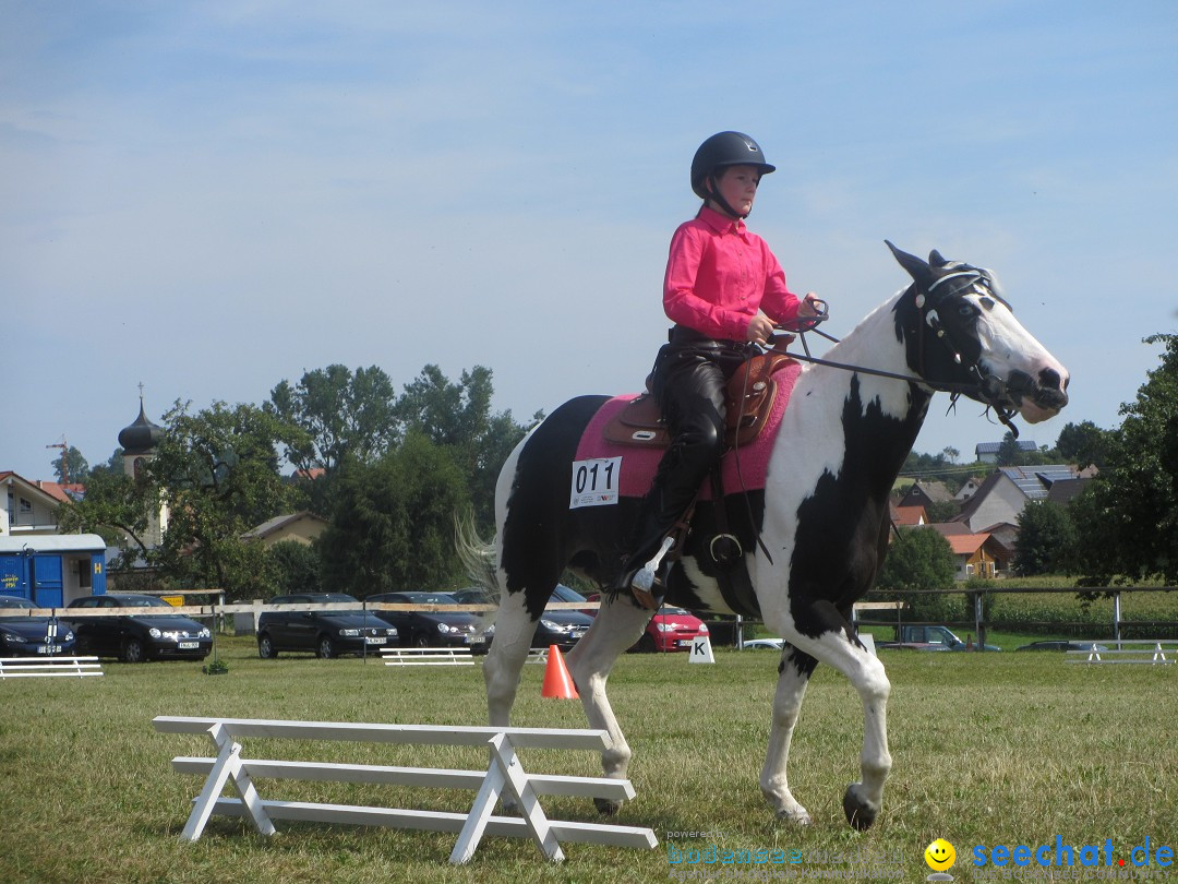 Westernreiter D-Turnier: Aach-Linz am Bodensee, 18.08.2013