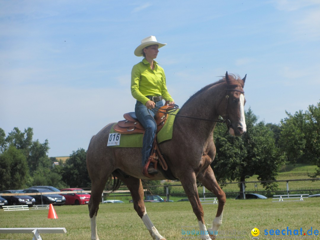 Westernreiter D-Turnier: Aach-Linz am Bodensee, 18.08.2013