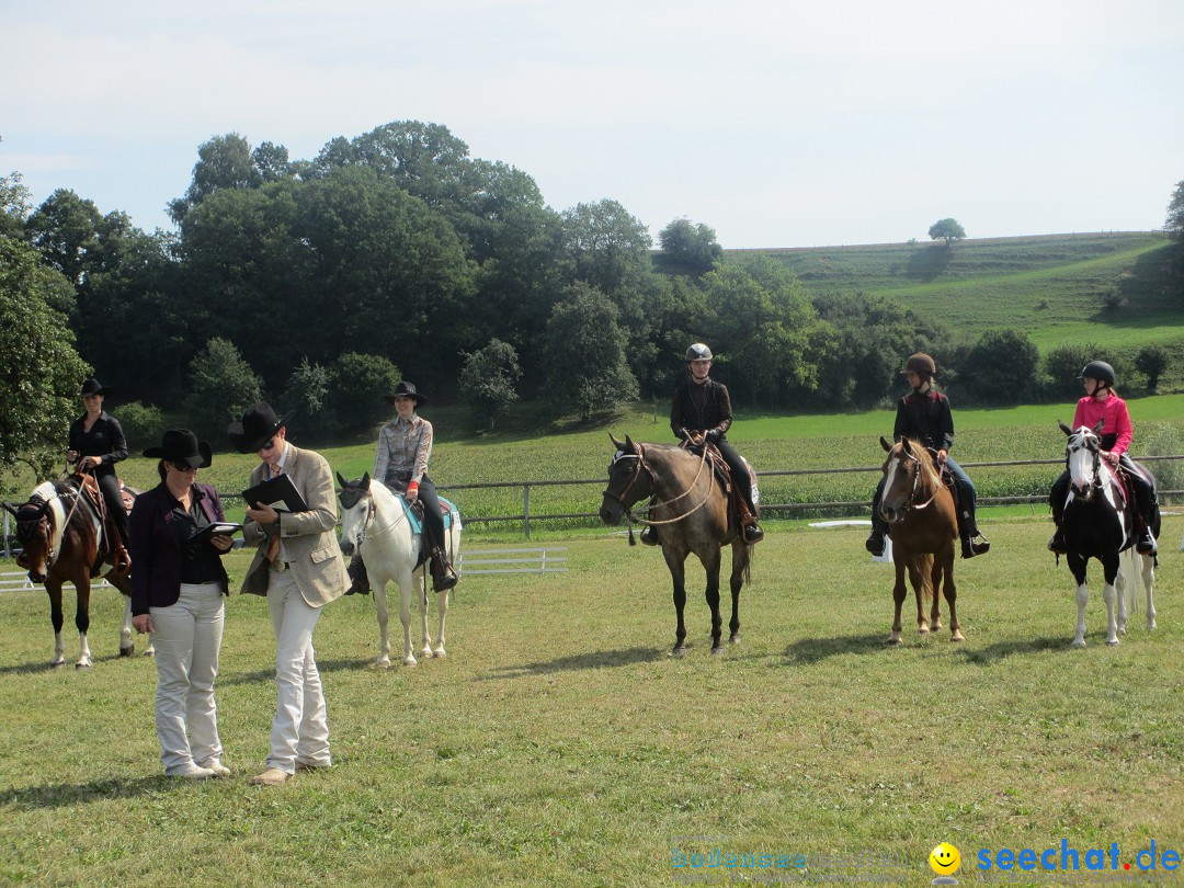 Westernreiter D-Turnier: Aach-Linz am Bodensee, 18.08.2013