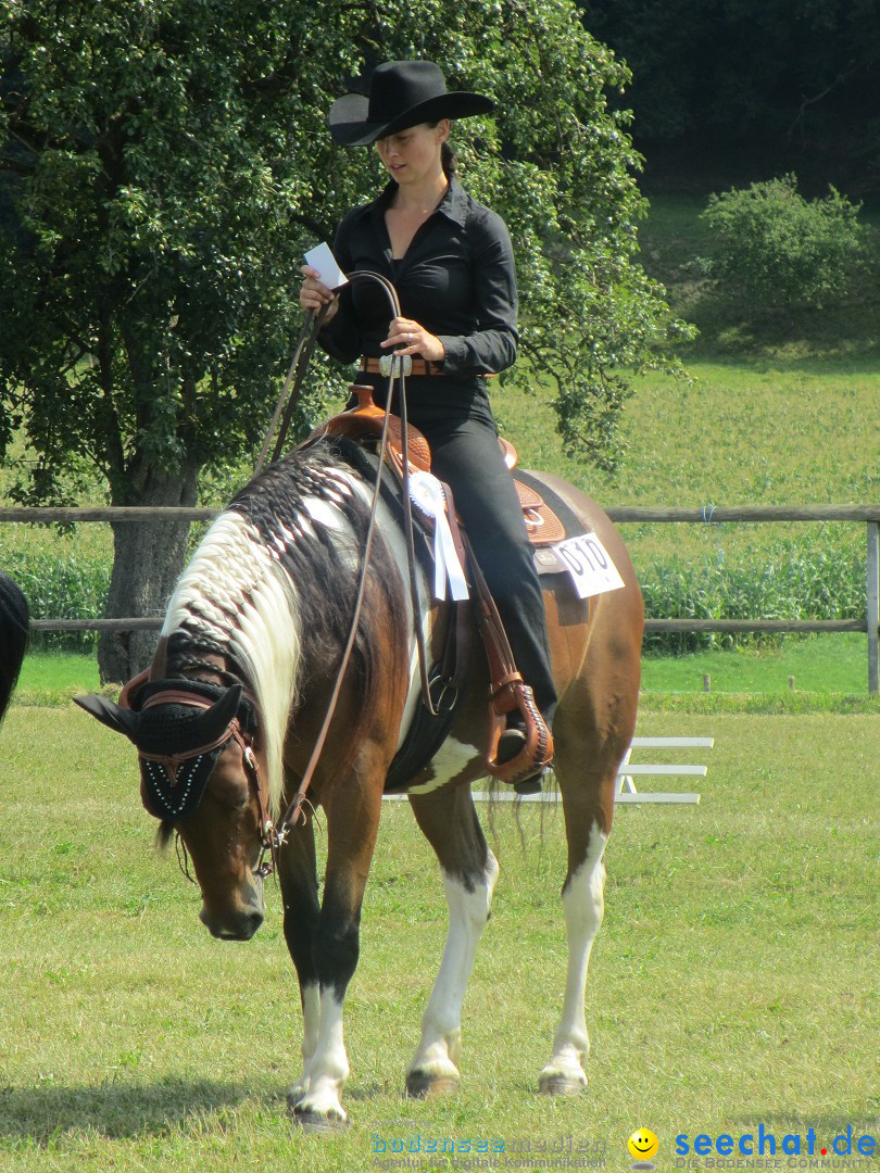 Westernreiter D-Turnier: Aach-Linz am Bodensee, 18.08.2013