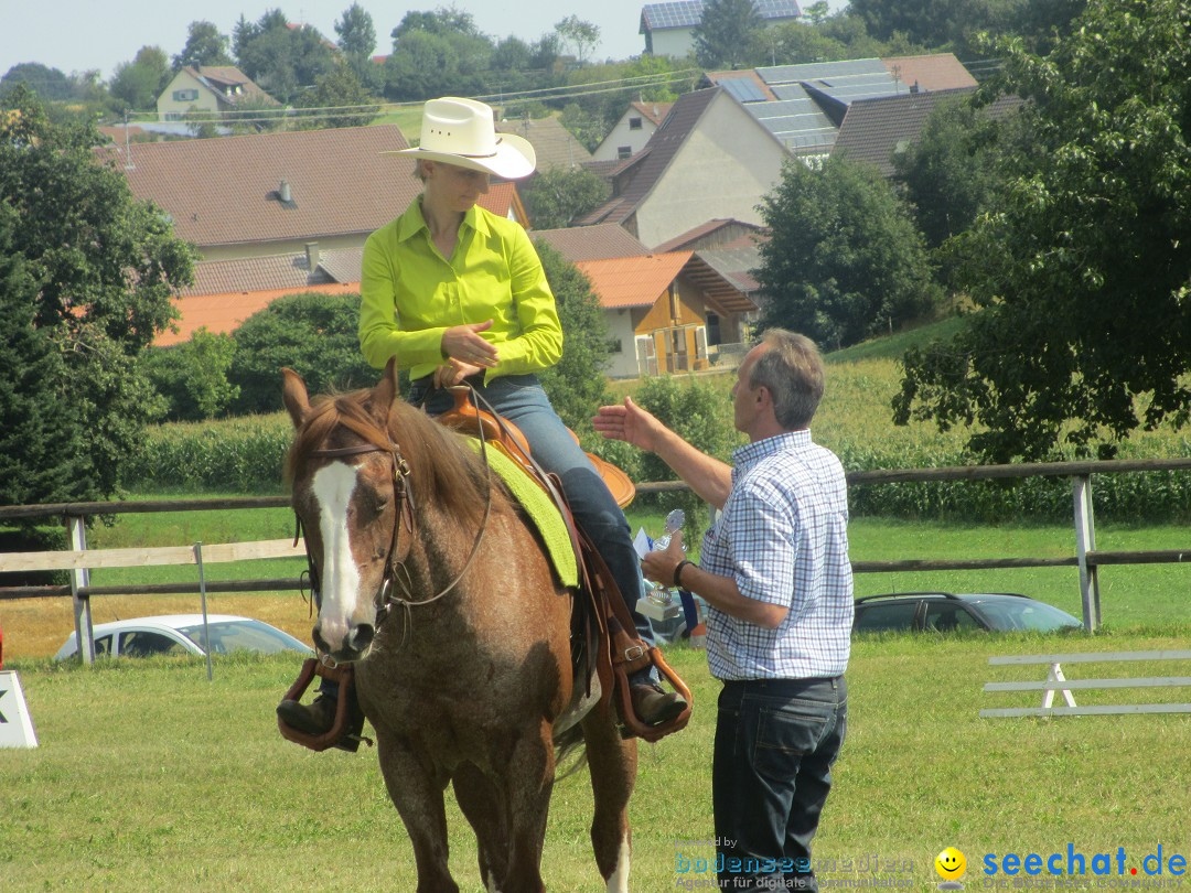 Westernreiter D-Turnier: Aach-Linz am Bodensee, 18.08.2013