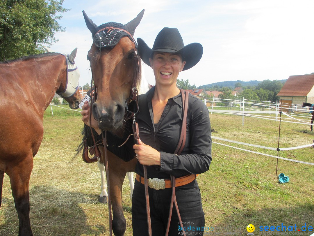 Westernreiter D-Turnier: Aach-Linz am Bodensee, 18.08.2013