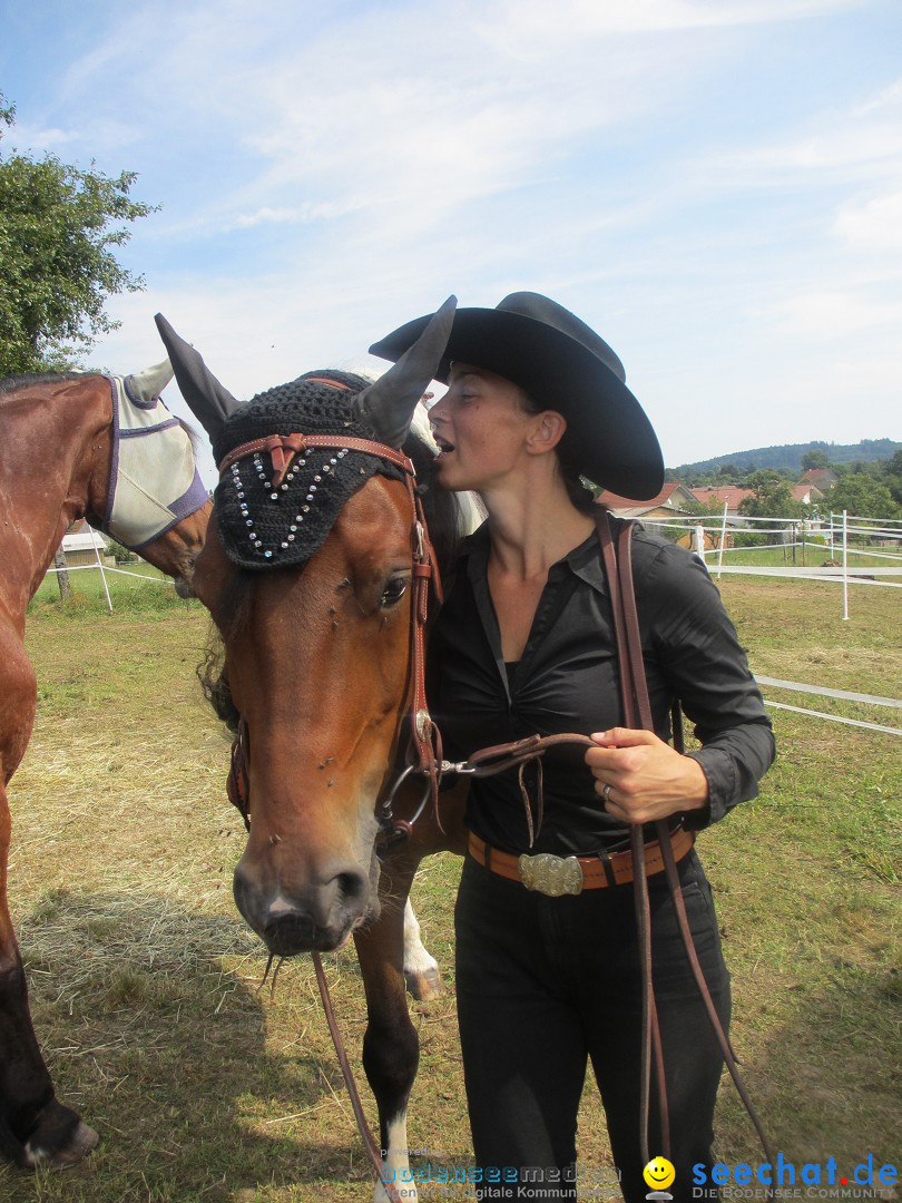 Westernreiter D-Turnier: Aach-Linz am Bodensee, 18.08.2013