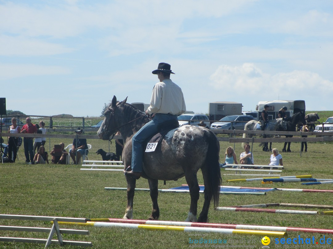 Westernreiter D-Turnier: Aach-Linz am Bodensee, 18.08.2013