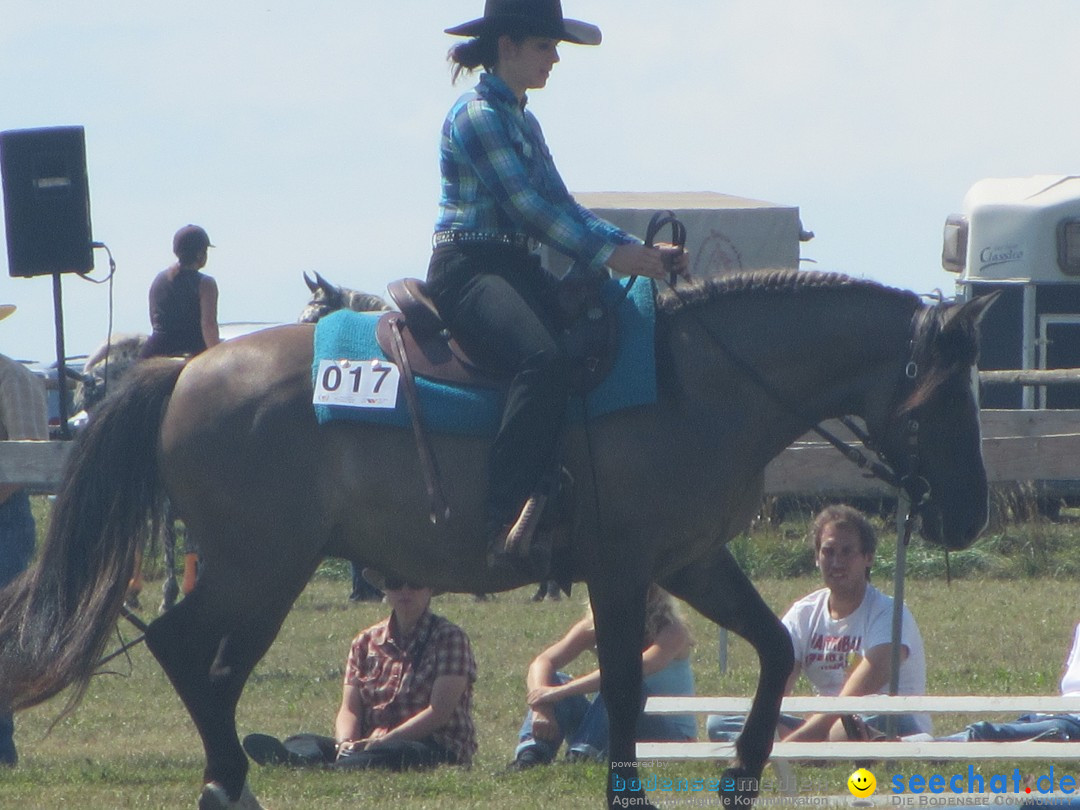 Westernreiter D-Turnier: Aach-Linz am Bodensee, 18.08.2013