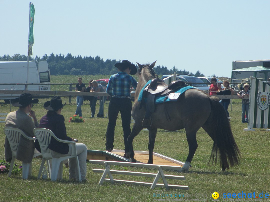 Westernreiter D-Turnier: Aach-Linz am Bodensee, 18.08.2013