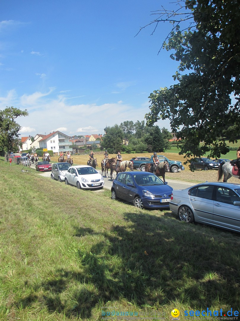 Westernreiter D-Turnier: Aach-Linz am Bodensee, 18.08.2013