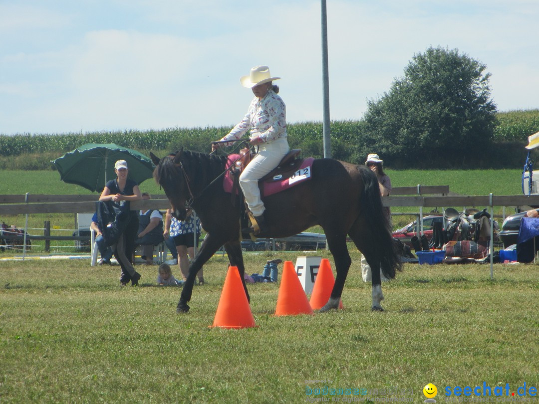 Westernreiter D-Turnier: Aach-Linz am Bodensee, 18.08.2013