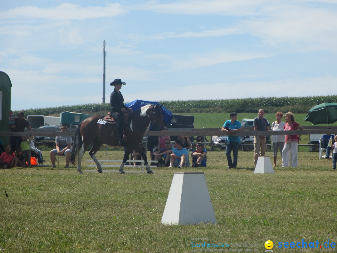 Westernreiter D-Turnier: Aach-Linz am Bodensee, 18.08.2013