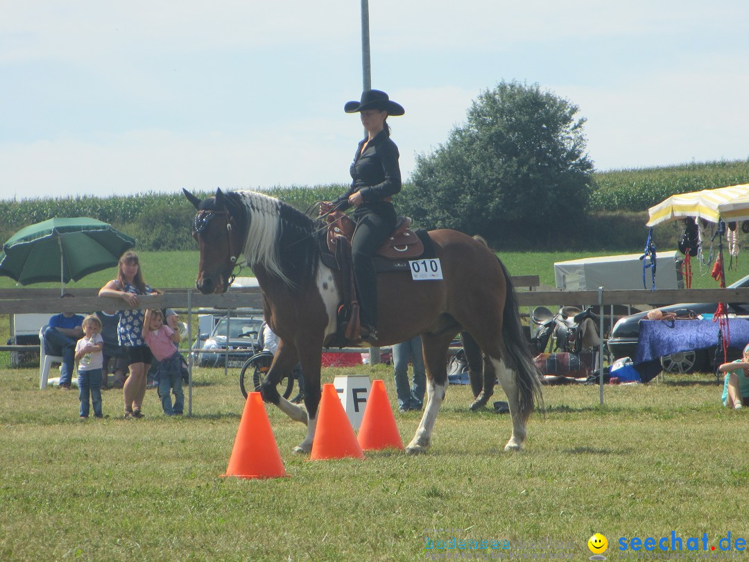 Westernreiter D-Turnier: Aach-Linz am Bodensee, 18.08.2013