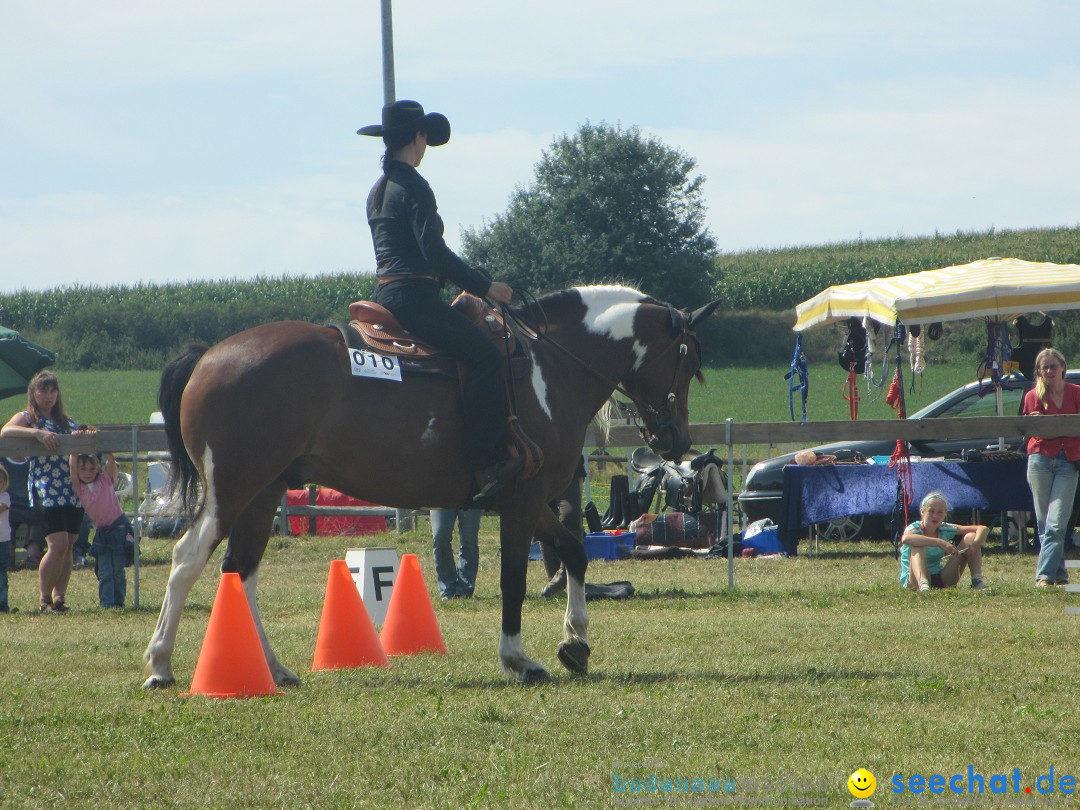 Westernreiter D-Turnier: Aach-Linz am Bodensee, 18.08.2013