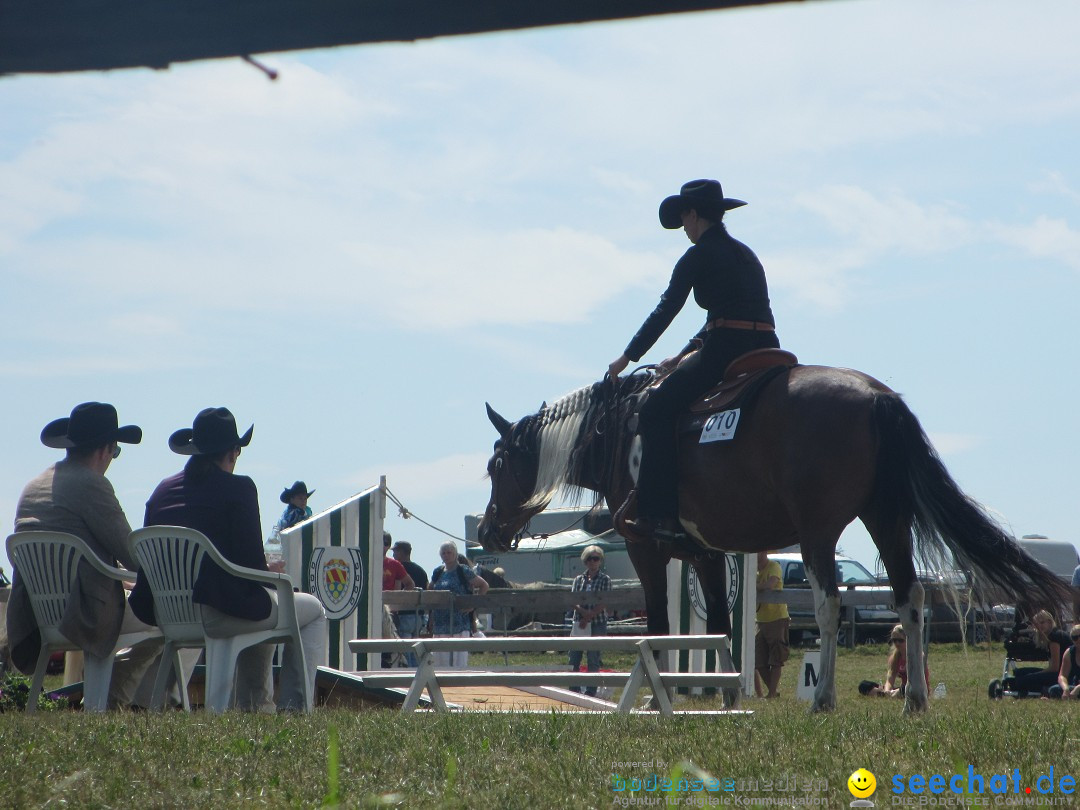 Westernreiter D-Turnier: Aach-Linz am Bodensee, 18.08.2013