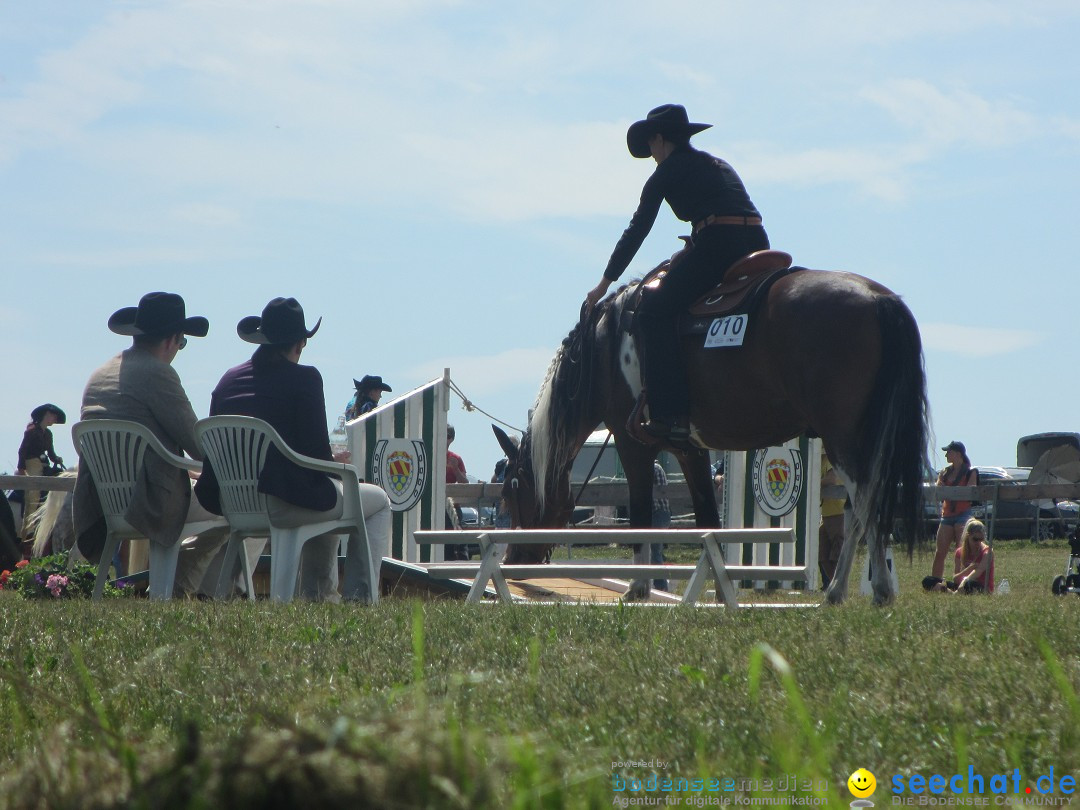 Westernreiter D-Turnier: Aach-Linz am Bodensee, 18.08.2013