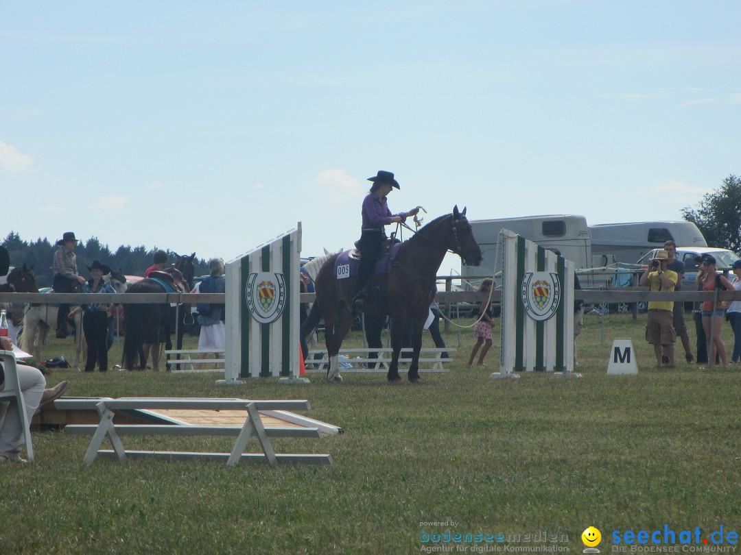 Westernreiter D-Turnier: Aach-Linz am Bodensee, 18.08.2013