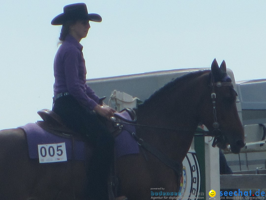 Westernreiter D-Turnier: Aach-Linz am Bodensee, 18.08.2013