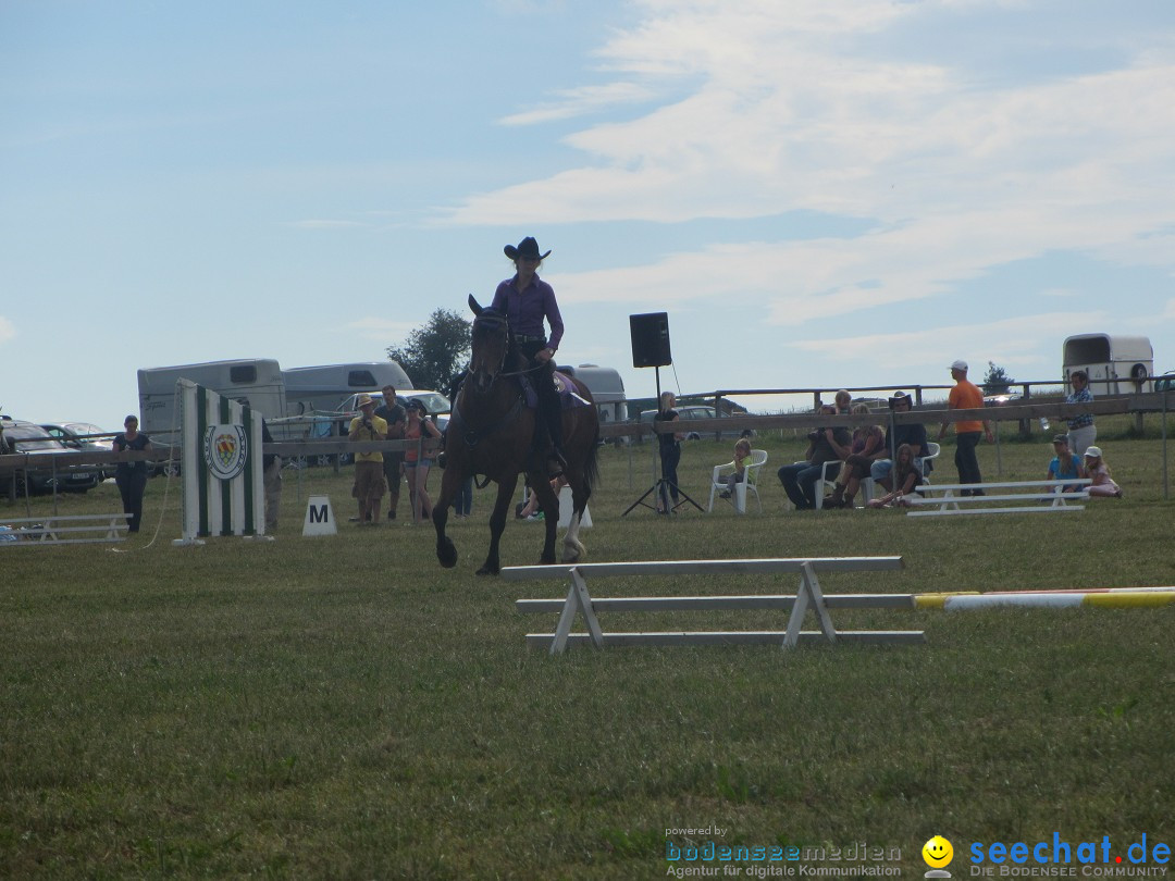 Westernreiter D-Turnier: Aach-Linz am Bodensee, 18.08.2013