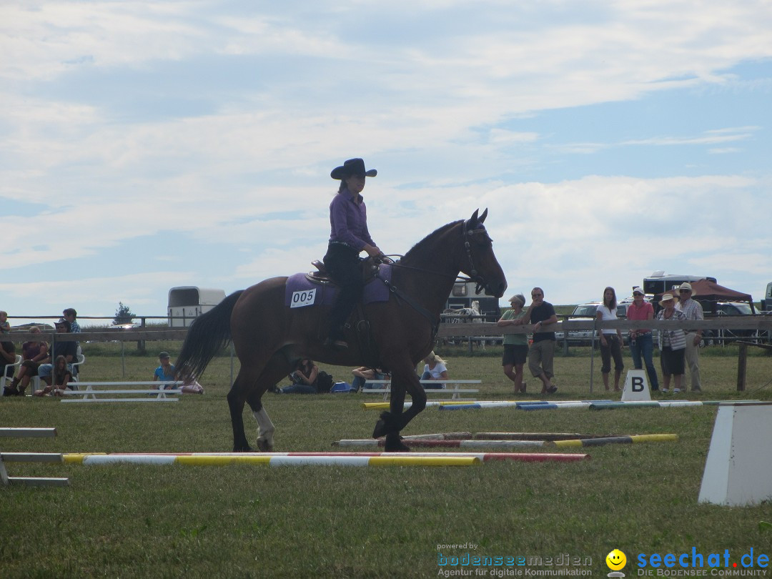 Westernreiter D-Turnier: Aach-Linz am Bodensee, 18.08.2013