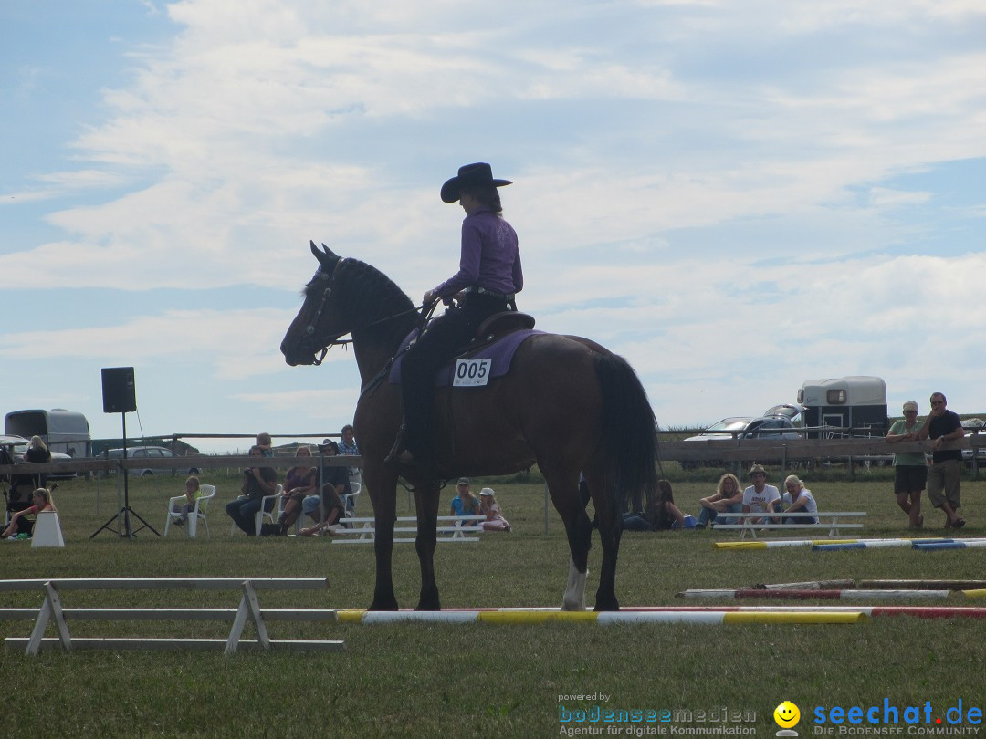 Westernreiter D-Turnier: Aach-Linz am Bodensee, 18.08.2013