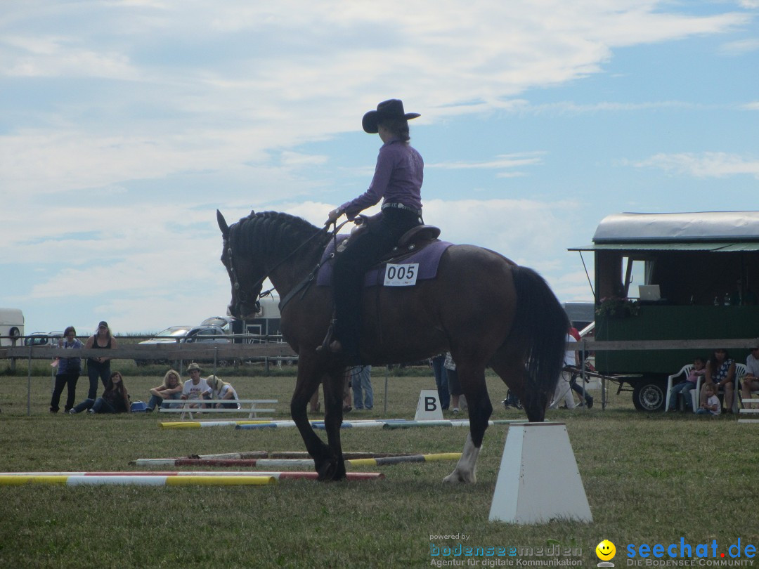 Westernreiter D-Turnier: Aach-Linz am Bodensee, 18.08.2013