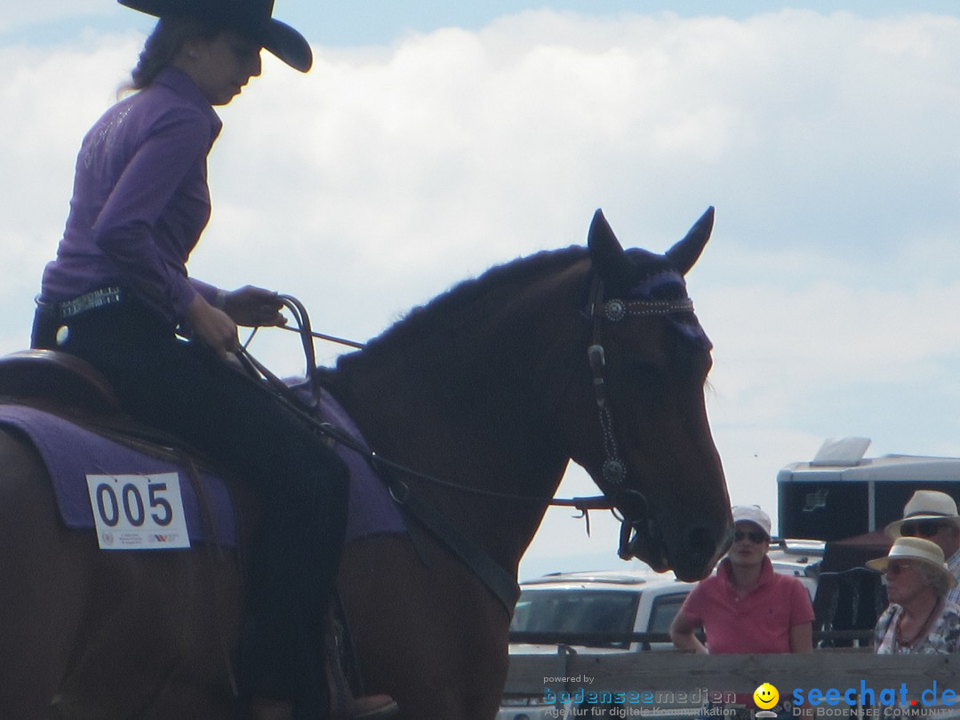 Westernreiter D-Turnier: Aach-Linz am Bodensee, 18.08.2013