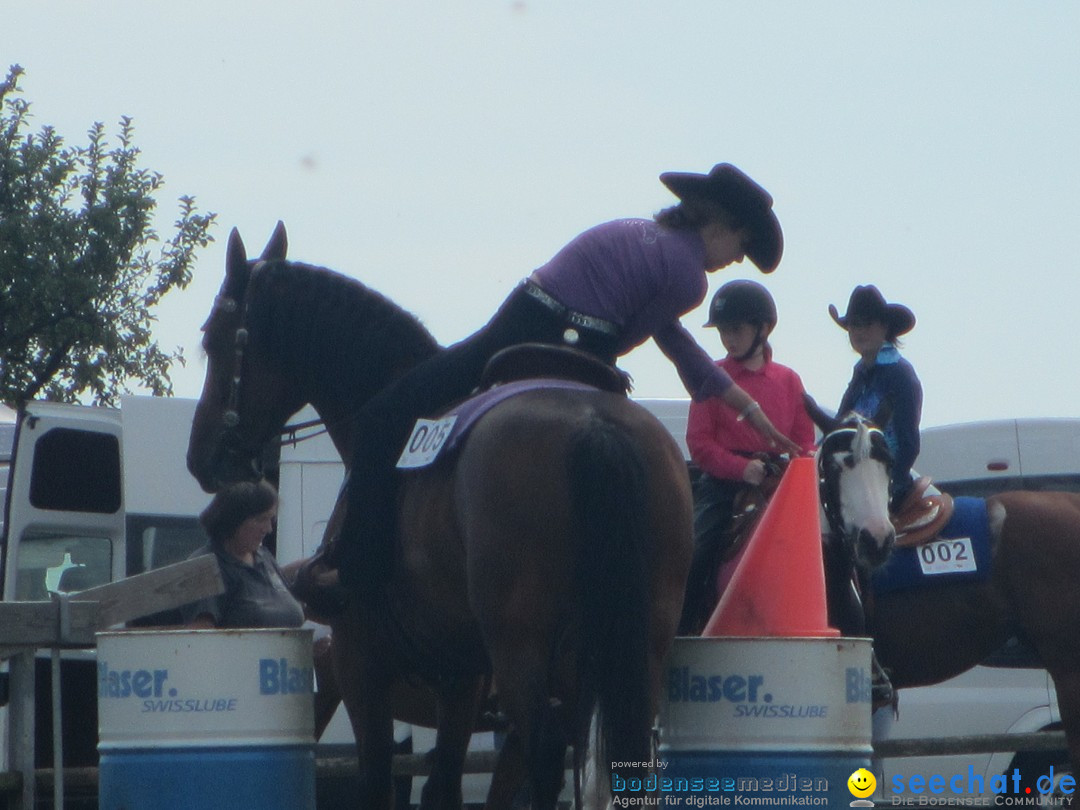 Westernreiter D-Turnier: Aach-Linz am Bodensee, 18.08.2013