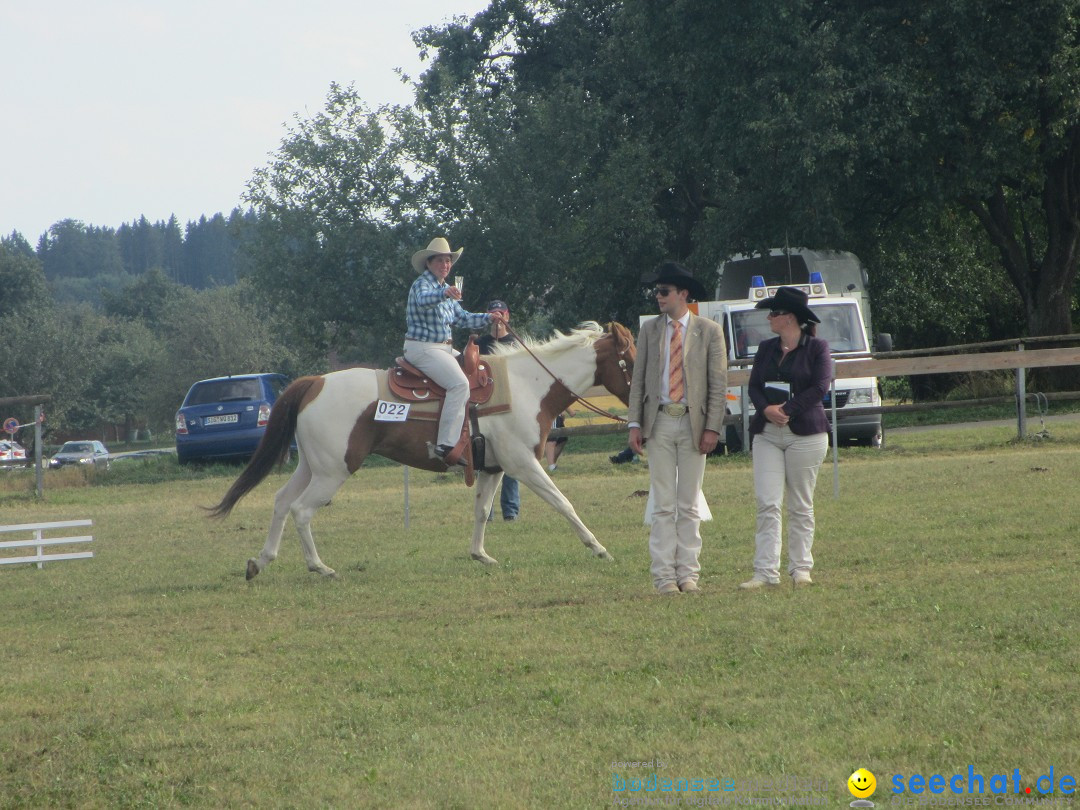 Westernreiter D-Turnier: Aach-Linz am Bodensee, 18.08.2013