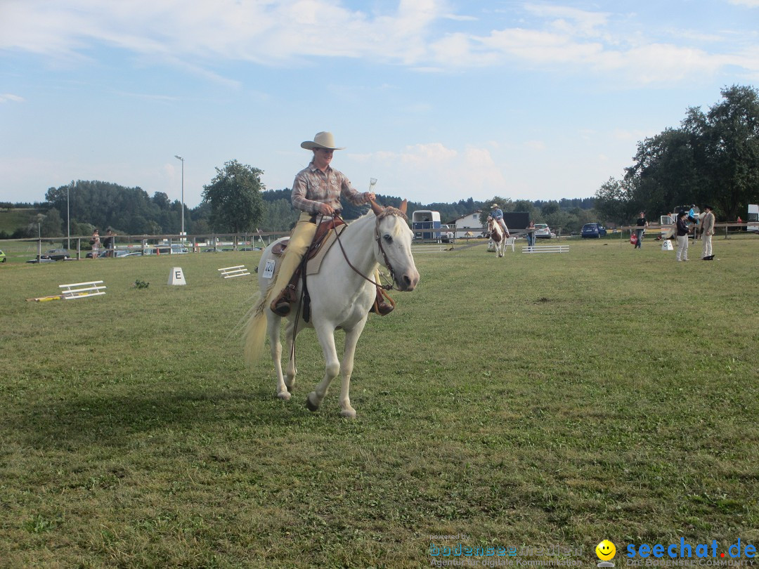 Westernreiter D-Turnier: Aach-Linz am Bodensee, 18.08.2013