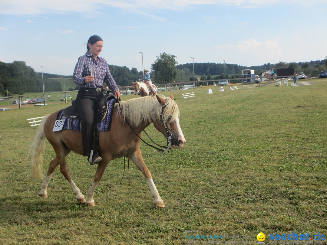 Westernreiter D-Turnier: Aach-Linz am Bodensee, 18.08.2013