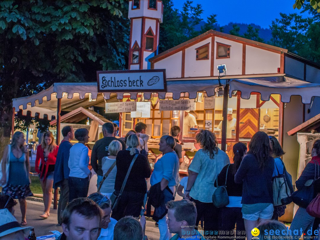 Bregenzer Stadtfest: Bregenz am Bodensee, 22.08.2013