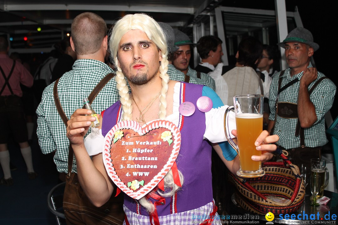 Partyschiff - Lederhosen &amp;amp;amp;amp;amp; Dirndl: Friedrichshafen am Bodensee, 24.08.2013