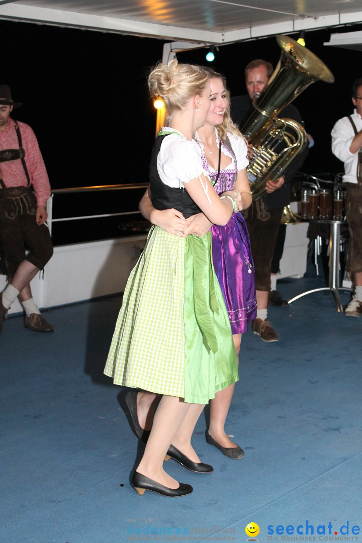 Partyschiff - Lederhosen &amp;amp;amp;amp;amp; Dirndl: Friedrichshafen am Bodensee, 24.08.2013