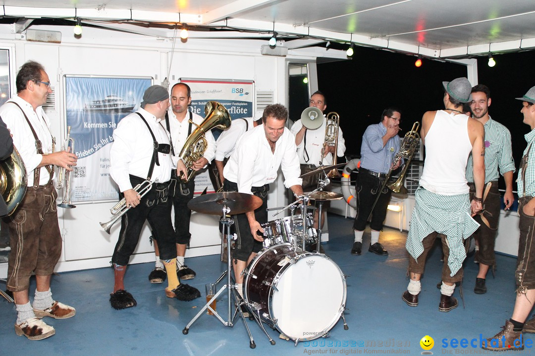 Partyschiff - Lederhosen &amp;amp;amp;amp;amp; Dirndl: Friedrichshafen am Bodensee, 24.08.2013