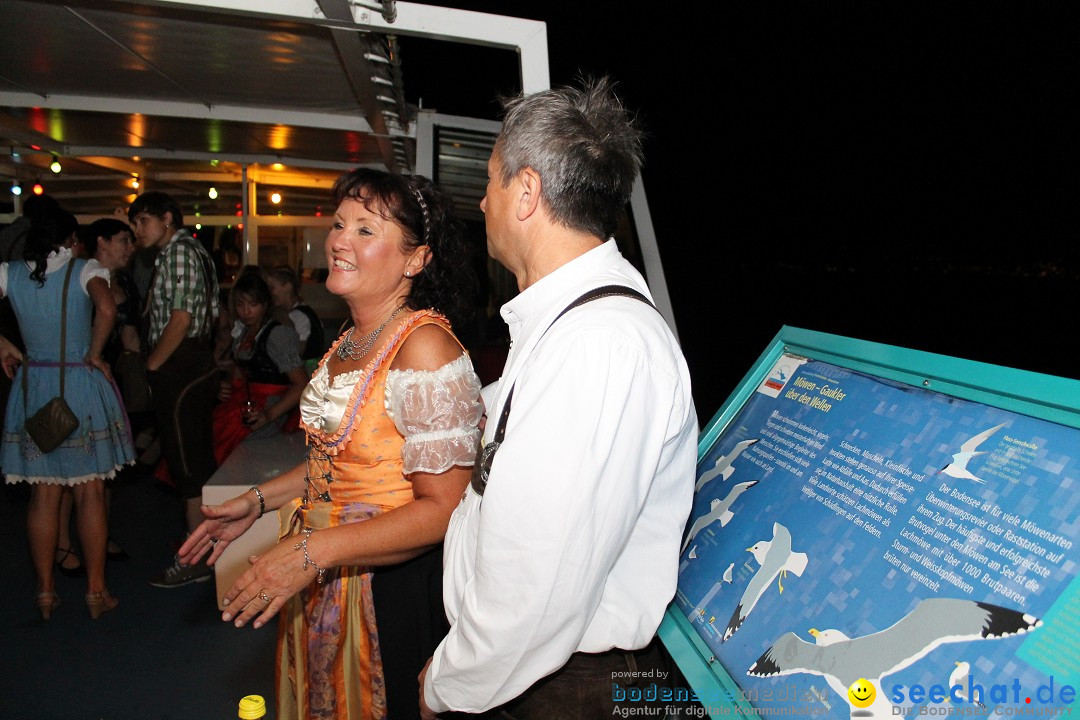 Partyschiff - Lederhosen &amp;amp;amp;amp;amp; Dirndl: Friedrichshafen am Bodensee, 24.08.2013