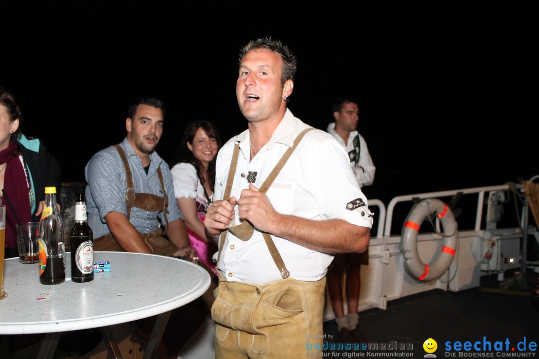 Partyschiff - Lederhosen &amp;amp;amp;amp;amp; Dirndl: Friedrichshafen am Bodensee, 24.08.2013