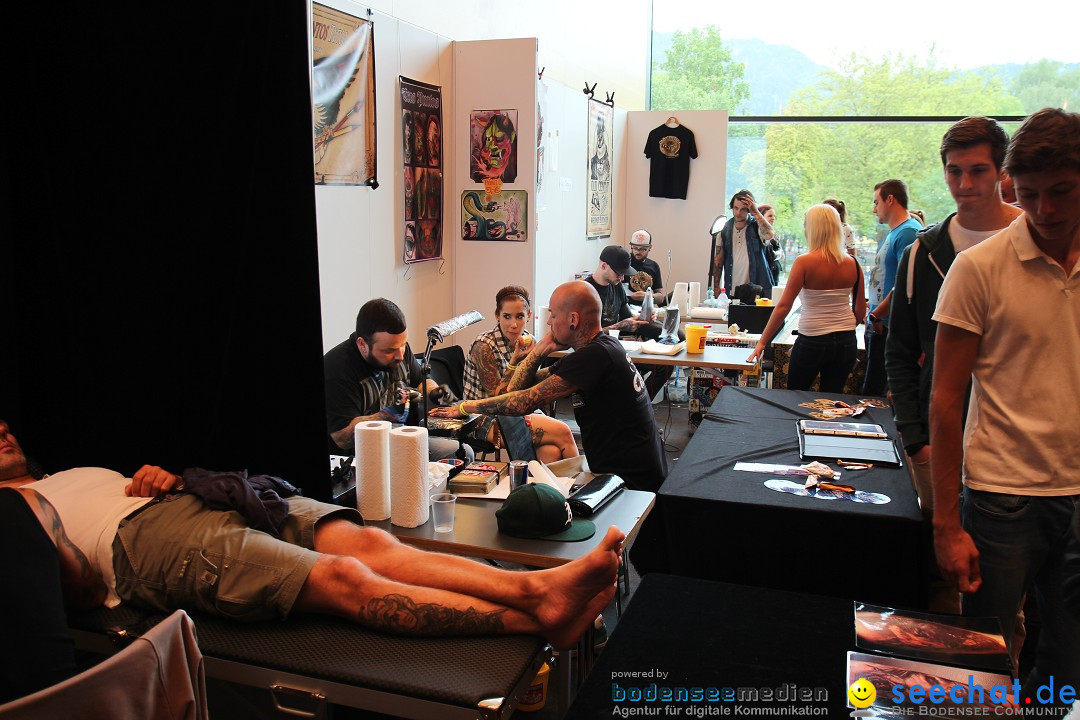 6. Int. Tattoo Convention und Modeschau: Bregenz am Bodensee, 24.08.2013