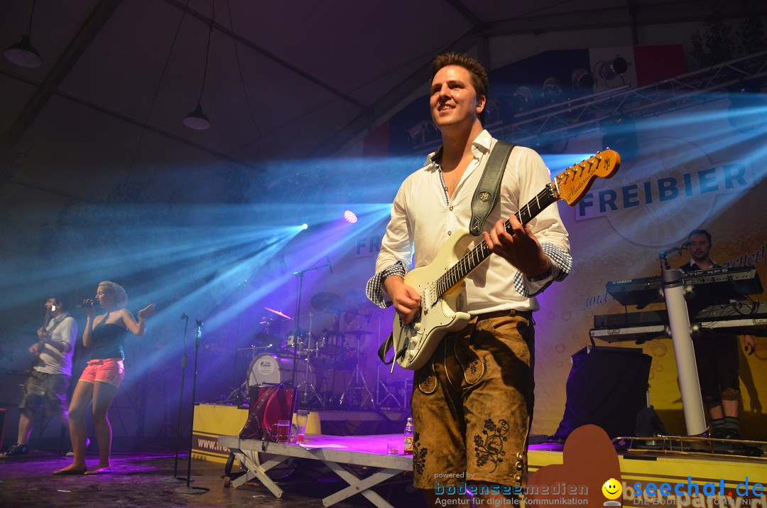 Bohlinger Sichelhenke - Partyband Freibier: Singen am Bodensee, 24.08.2013